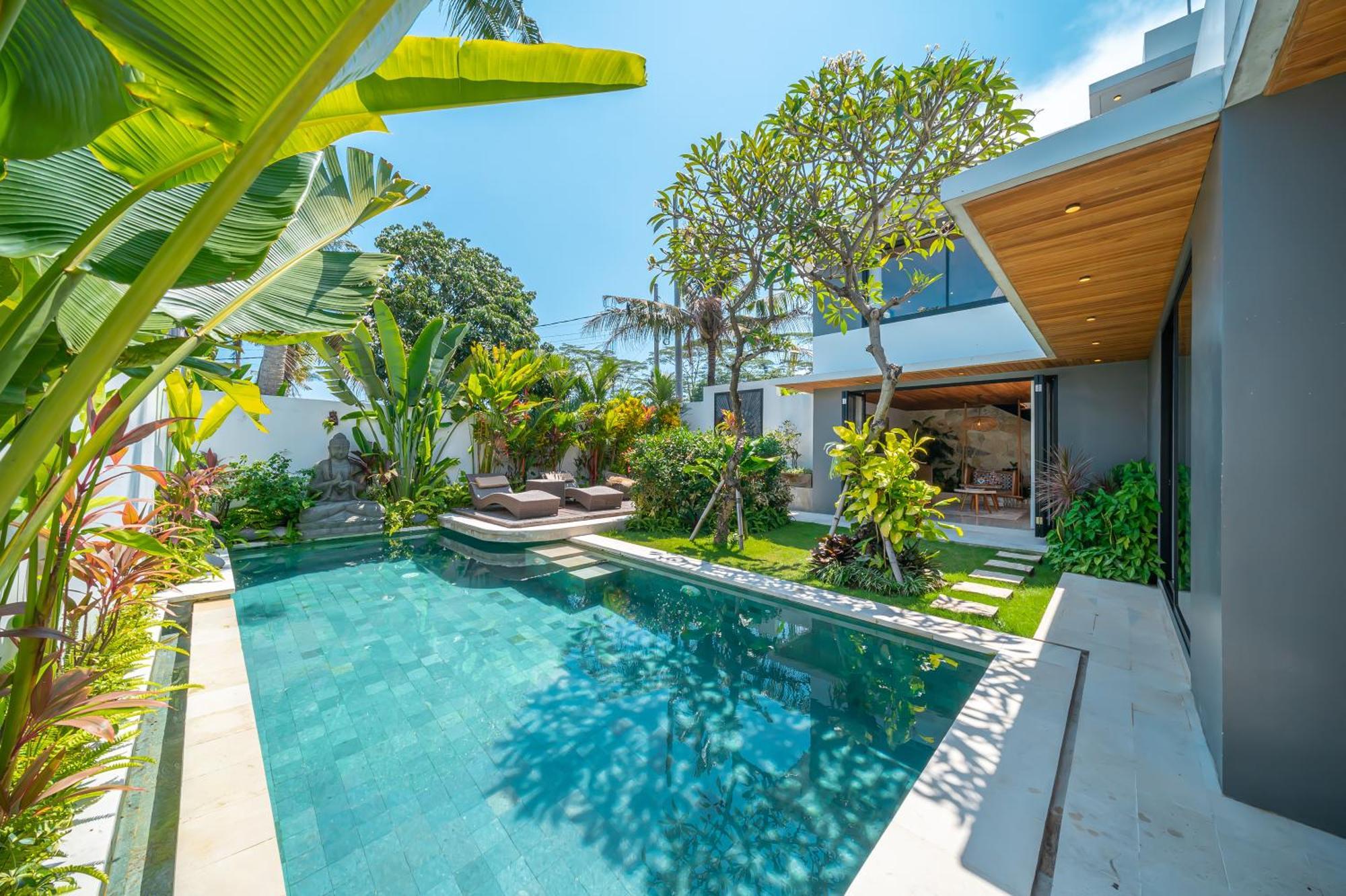 Villa Arunika - Stylish Tropical 2Br Villa Close To Nyanyi Beach! Selemadeg Extérieur photo