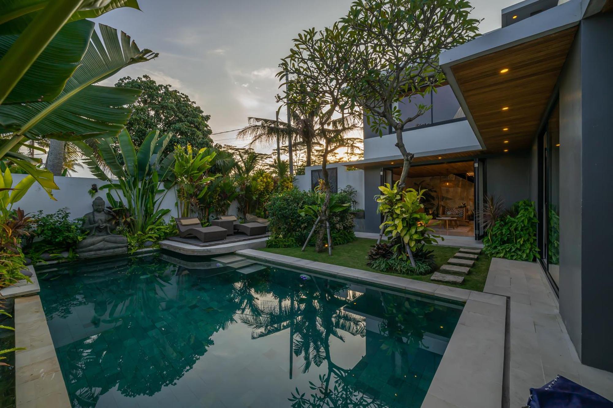 Villa Arunika - Stylish Tropical 2Br Villa Close To Nyanyi Beach! Selemadeg Extérieur photo